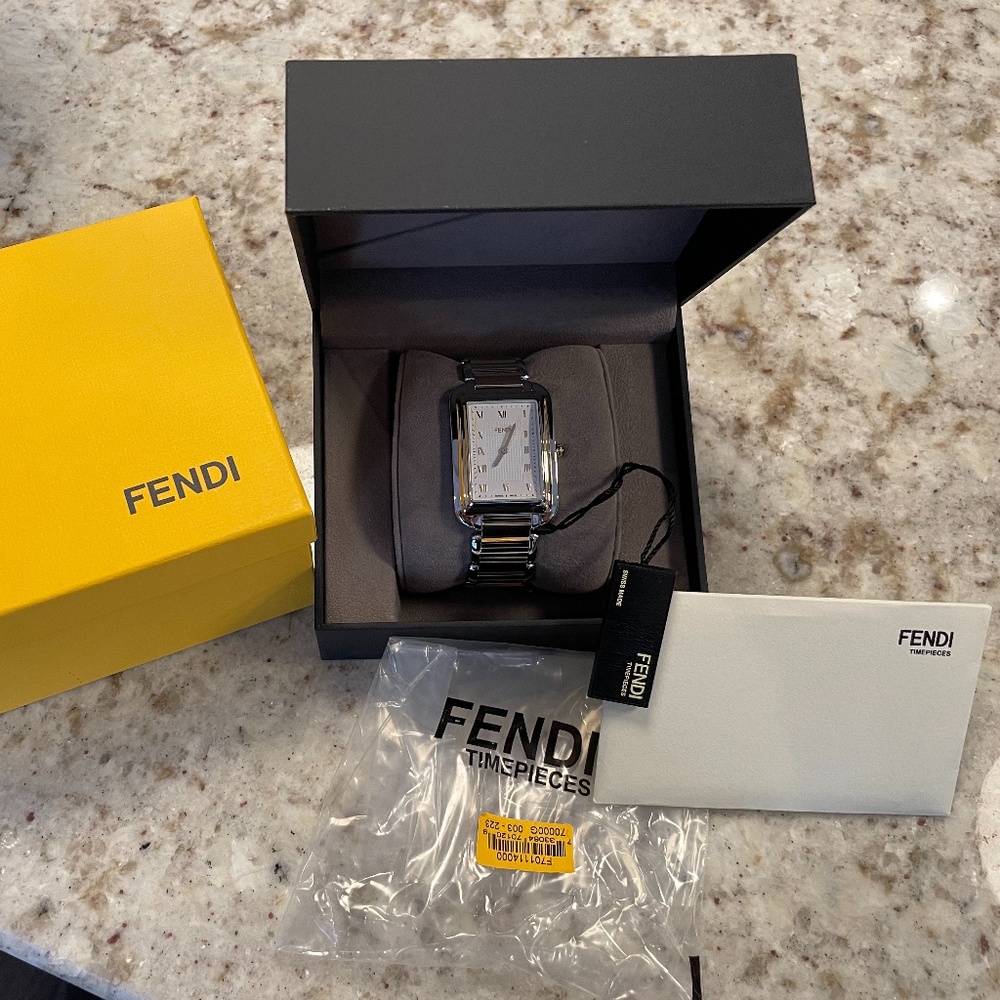 Fendi Classico 2 Tone Watch